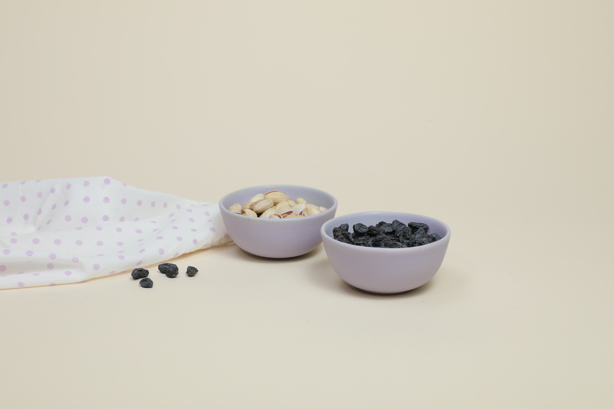 Purple ceramic bowl (xtra small)